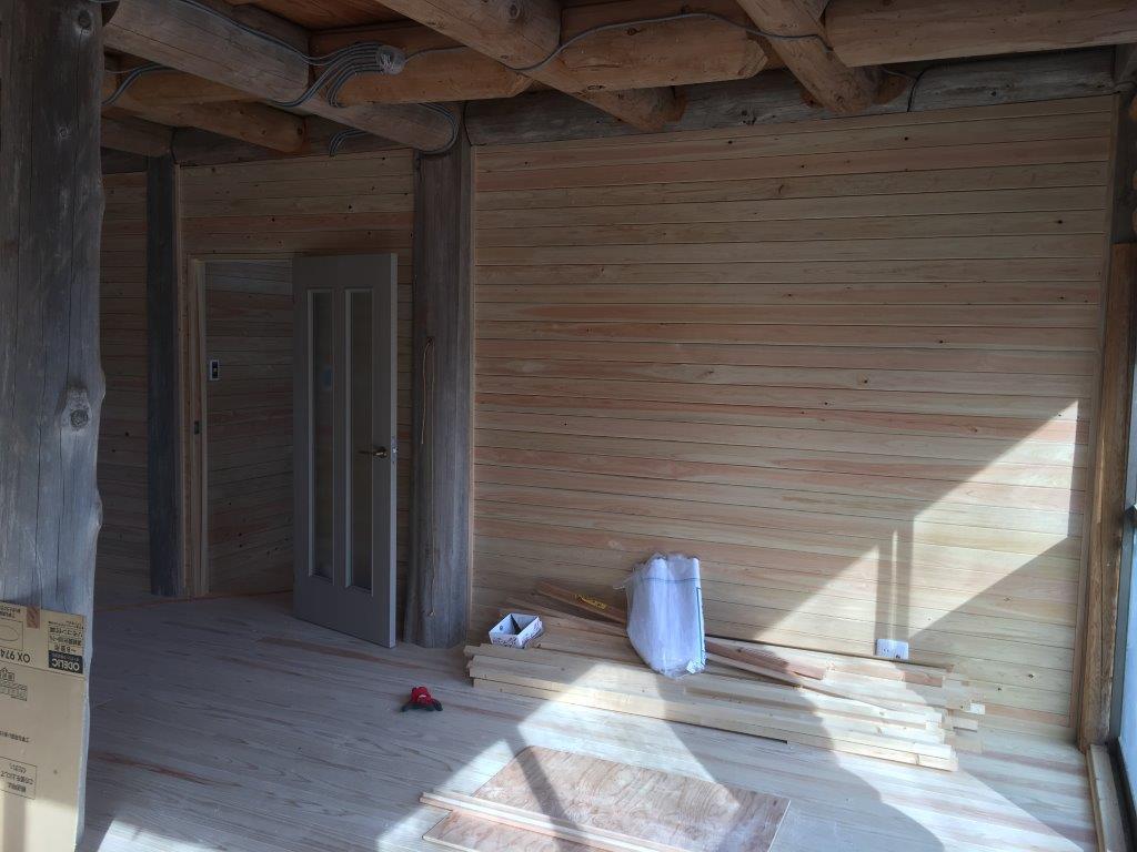 いわき市小川地区ｗ様ログハウスリフォーム工事 有限会社 正工務店